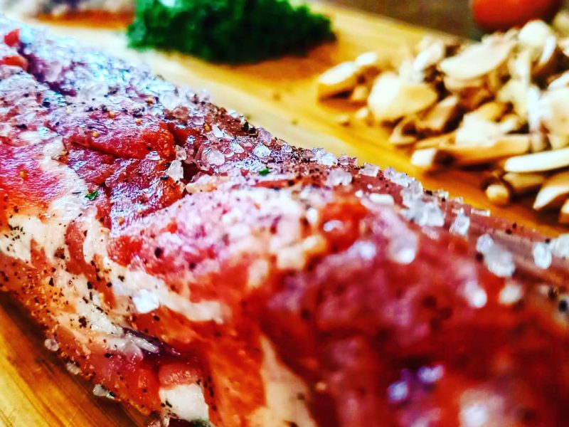 Schweinefilet im Teig